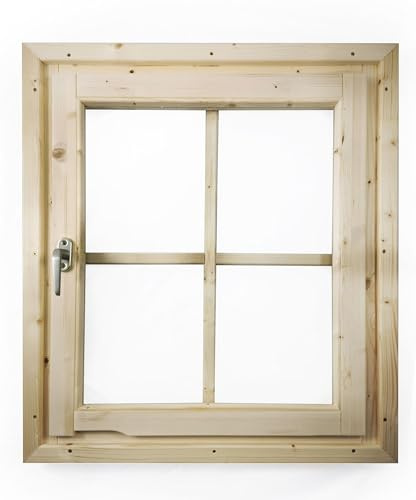 CHILLROI® Dreh-/ Kippfenster aus Echtglas 38/40mm Gartenhausfenster