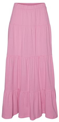 VERO Moda Damen Vmmia Hw Long Skirt JRS SPE Rock (1er Pack)