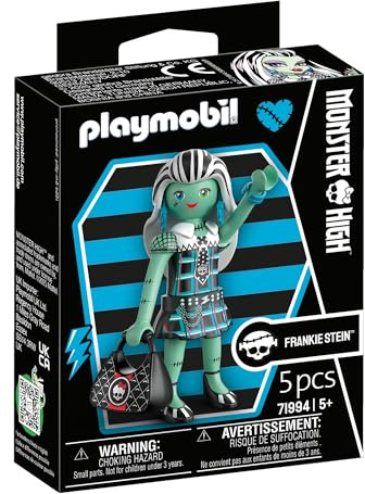 PLAYMOBIL | Monster High | Frankie Stein | Kreatives Spielfiguren-Set für Halloween-Partys & Rollenspiele | Mit coolen Accessoires | Perfekt für kleine Monster-Fans ab 5 Jahren | 71994