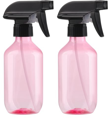 Sprühflasche 2 Stücke 300ml Kunststoff Wassersprühflasche Nachfüllbar | Zerstäuber Sprühflasche Klein BPA-freies Leere Sprühflaschen für Pflanzen,Garten,Haustier-Reinigung,Friseur