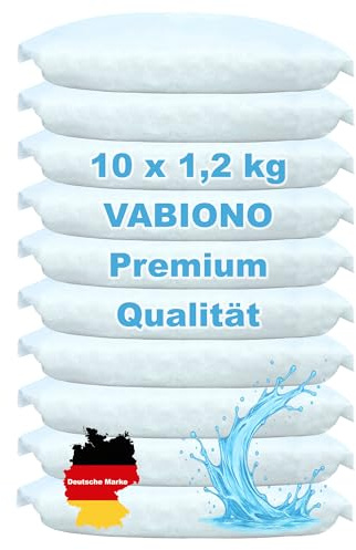 Nachfüllpackungen, Granulat im Vliesbeutel für Raumentfeuchter Luftentfeuchter 10 x 1,2 kg VABIONO