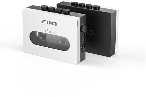 FiiO CP13 Kassettenspieler (Schwarz/Weiß)