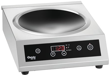 Bartscher Induktionswok Ø 220mm, 3,5 kW Gastronomiebedarf
