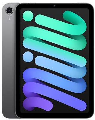 Apple iPad mini (A17 Pro): 8,3'' Liquid Retina Display, 128 GB, WLAN 6E, 12 MP Front /12 Rückkamera, Touch ID, Batterie für den ganzen Tag â€“ Space Grau