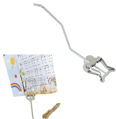 Saxophonständer, Notenständer für Saxophon, Notenständer für Bariton-Saxophon, tragbare Halterung für Marcia Clip, tragbarer Notenständer für Saxophon