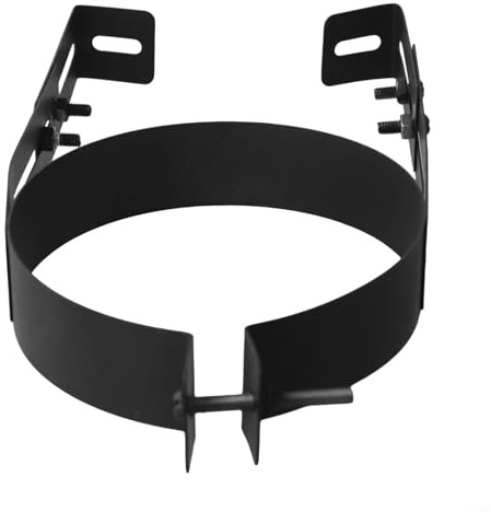 Flexibler verstellbarer Rohrhalter für 150 mm Kaminabzüge aus Edelstahl