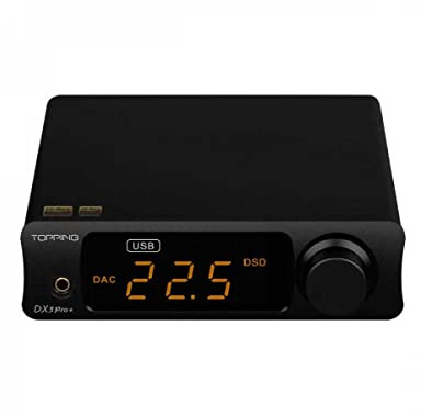 Topping DX3 Pro+ Bluetooth Kopfhörerverstärker (schwarz)