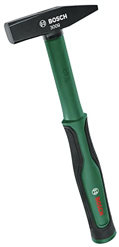 Bosch Schlosserhammer 300g (Bequemer Griff mit Softgrip; robuster Kohlenstoffstahl; mühelose Schlagkraft; geringe Vibration)