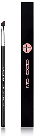 EIGSHOW Eyeliner-Pinsel, fein abgewinkelt, Profi-Präzisions-Pinsel, ultradünn, abgeschrägt, flacher Winkel, Premium-Qualität, zum Auftragen von Gelpuder, flüssiger Creme(E835)