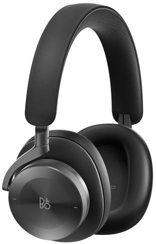 Bang & Olufsen Beoplay H95 Over-Ear Bluetooth Kopfhörer - Black | Active Noise Cancelling, bis zu 50 Stunden Akku, 6 Mikrofone, kabelloses Luxus-headset mit Aluminium-Transportetui