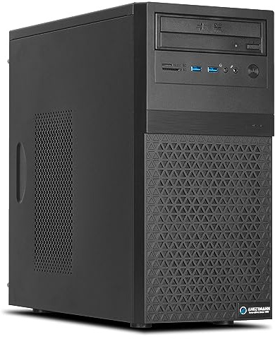 Ankermann Business Office Work V1 | Intel Core i5-10400F | Nvidia GeForce GT 730 4GB | 16GB RAM | 480GB NVMe SSD | Windows 11 | WLAN | MS Office 2024