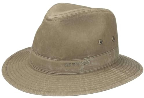 Stetson Organic Cotton Traveller Hut Stoffhut UV-Schutz 40 Herren Frühling Sommer