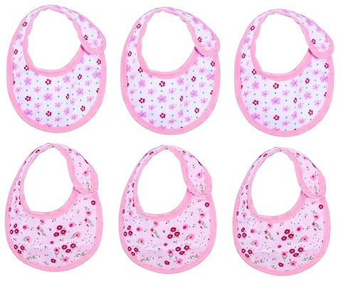 VICASKY 3satz Puppenlätzchen Für Babypuppen Sets Lätzchenzubehör Aus Strapazierfähigem Passend Für Große Puppen Leicht Anzuziehen