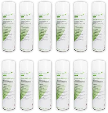 Medi-Inn Reinigungsschaum, 500 ml, PZN 10071343, hautfreundlich (12 x 500 ml)
