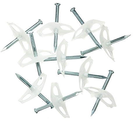 OBO Bettermann® Nagel-Fix 3,5x50mm 100 Stück | Nagelscheibe mit Montagenagel | Kabelbefestigung