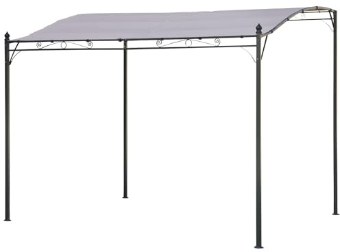 Happy Garden Wandpergola 3 × 2,5m Nice Taupe