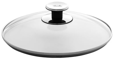 Fissler / Sichtkoch-Glasdeckel (Ø 28 cm) Ersatzdeckel für Pfannen, Töpfe & Schnellkochtöpfe, Transparent, 001-104-28-200/0