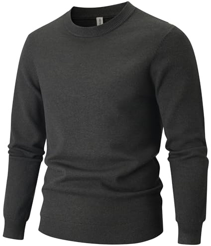VEIISAR Herren Rundhalspullover 360g - Dicke Variante - Wärme