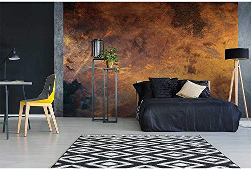 Vlies Fototapete VERKRATZTES KUPFER 375 x 250 cm | Vliestapete - Wandtapete für Wohnzimmer Schlafzimmer Büro Flur | PREMIUM QUALITÄT - MADE IN EU - Inklusive Tapetenkleber