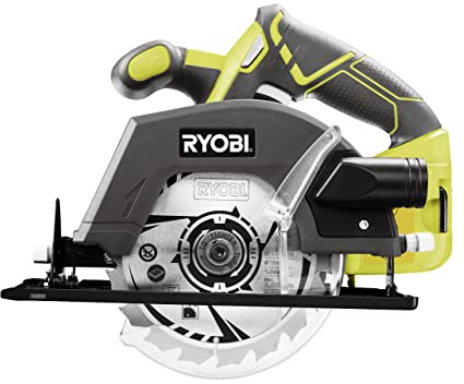 RYOBI 18 V ONE+ Akku-Handkreissäge R18CSP-0, 150 mm Sägeblatt, werkzeuglose Einstellung, präzise Schnitte, Tiefeneinstellung, ohne Akku & Ladegerät