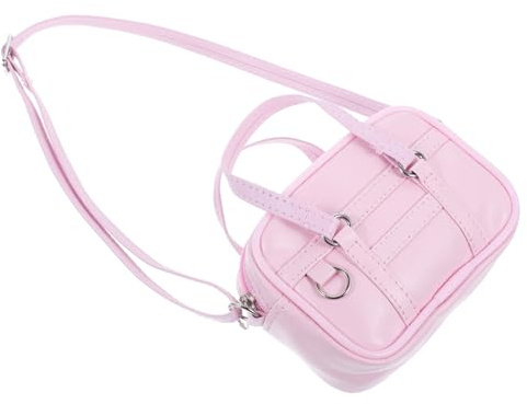 Toyvian Puppenhandtasche Mini Umhängetasche 4.33X2.95X1.18In Vielseitiges Puppenzubehör Kompatibel Mit Verschiedenen Puppen Für Kreatives Rollenspiel Und Puppenhaus Dekoration