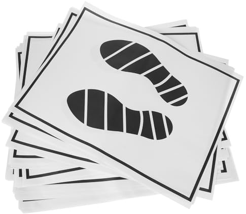 FAVOMOTO Autoteppich Autofussmatten FußMatten Auto FußMatte Auto Auto FußMatten Auto Fussmatten - 50Pcs Papier Auto Fußmatten Einweg Fußmatten Fuß Pads Automotive Innen Schutz Abdeckung Blatt