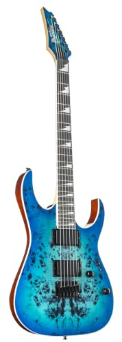 Ibanez GRGR221PA-AQB GIO Series Electric Guitar - Aqua Burst