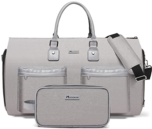 Modoker Kleidersack Anzughülle für Männer Frauen, Anzugtasche für Reisen, Kleidertaschen Schuhbeutel - 2 in 1 Hängender Koffer Anzug Reisetaschen, Hochwertige Kleiderhülle für Anzug und Kleid