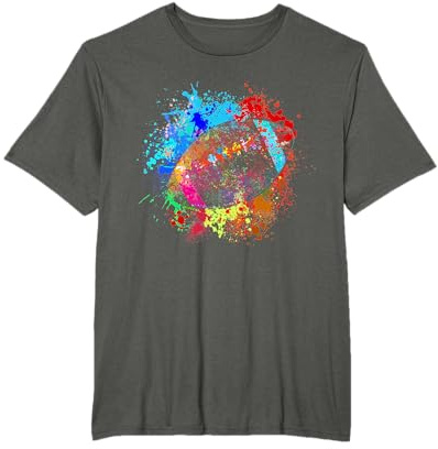 Bunter American Football Splash Design T-Shirt