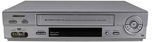 Medion MD 42277 VHS Videorecorder in Silber