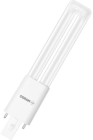 OSRAM DULUX S9 LED-Lampe für G23 Sockel, 4 Watt, 550 Lumen, Kaltweiß (4000K), Ersatz für herkömmliche 9W-Dulux Leuchtmittel, 1 Stück (1er Pack)