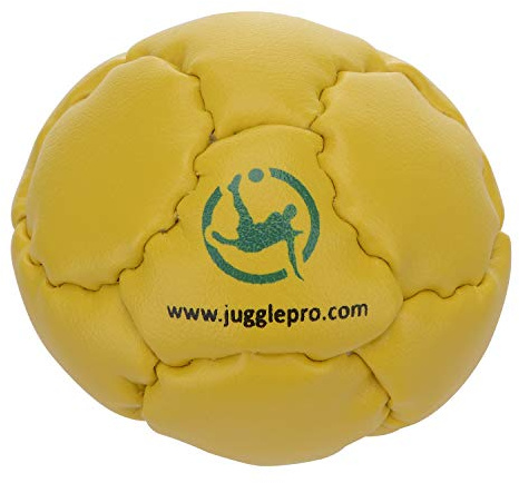 Juggle Pro Footbag Hackysack Sumo – 14 Panel (Gelb)