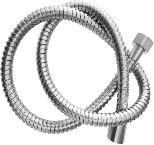 1,0-Meter Hochwertiger Brauseschlauch, Anti-Knick & flexibler Duschschlauch Standardgröße mit Verdrehschutz 1/2
