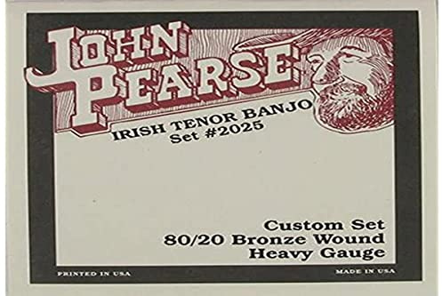 John Pearse 2025H Heavy Irish Tenor Banjo