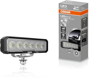 Osram LEDriving Lightbar WL VX150-WD, LEDWL109-WD, OFF ROAD, LED Arbeitsscheinwerfer, 1500 Lumen, Lichtstrahl bis zu 45 m, 12V/24V, Faltschachtel (1 Lampe)