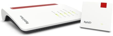 FRITZ!Mesh Set: FRITZ!Box 7530 AX (Wi-Fi 6 Router mit 1.800 MBit/s + 600 MBit/s) und FRITZ!Repeater 1200 AX (Wi-Fi 6 Repeater mit 2.400 Mbit/s + 600 Mbit/s, deutschsprachige Version)