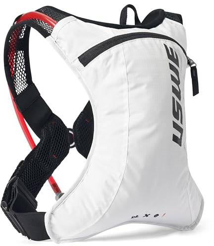 USWE Race 2.0, Ultra Lightweight Hydration Backpack with 2.0L / 70oz Water Bladder, Leak Proof Pack for Gravel, MTB, Running, Hiking, Cycling, Camping, Biking for Men,Women