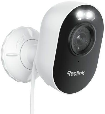 Reolink 4MP Überwachungskamera Aussen mit Spotlight, KI-Erkennung, Plug-in | Plug-in WLAN Kamera Outdoor, 2,4/5GHz Wi-Fi, Person/Fahrzeug/Tiererkennung, Sofortwarnungen, 2-Wege-Audio, Lumus