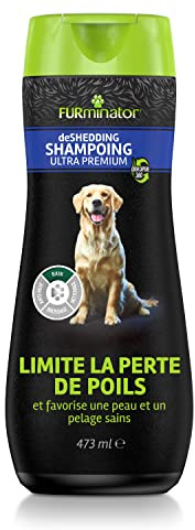 FURminator deShedding Hunde-Shampoo - Premium Shampoo für Hunde, löst effektiv lose Haare, 473 ml