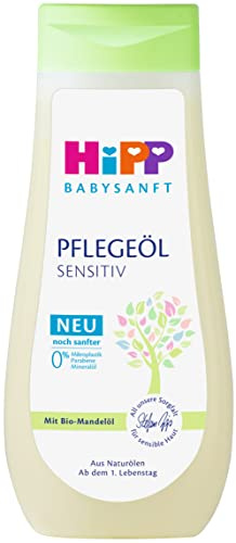 HiPP Babysanft Pflegeöl, 6er Pack (6 x 200ml)