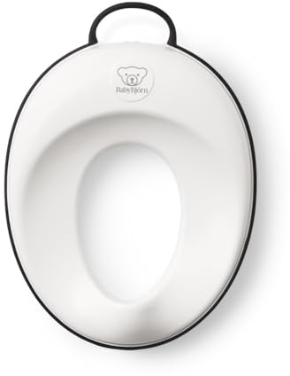BABYBJÖRN Toilettensitz, Weiß/Schwarz