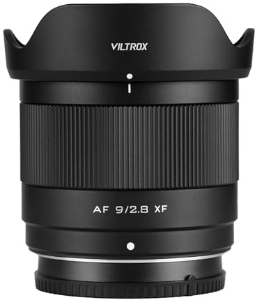 VILTROX 9mm f2.8 XF, AF 9mm F2.8 Air X Mount Objektiv für Fuji, Autofokus APS-C Ultraweitwinkelobjektiv für Fuji X-T5 X-S20 X-E5 X-T30 II X-T4 X-H2S X-S10 X-E4 X-Pro3 X-T3 X-T50 X-M5