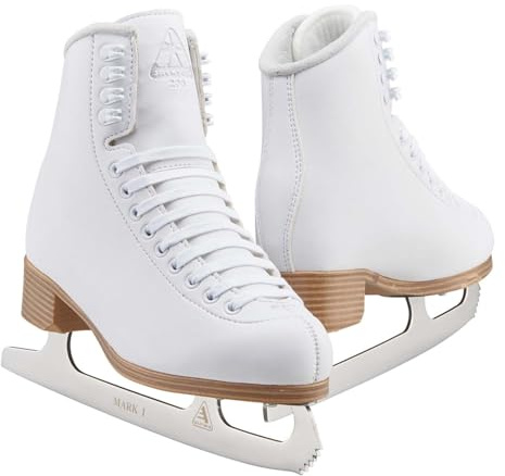 Jackson Ultima - Jackson Classic 200 Boot with Mark I Blade, Light Support Figure Skates for Women and Girls, Championship Quality Ice Skates, (Style No. JC200)
