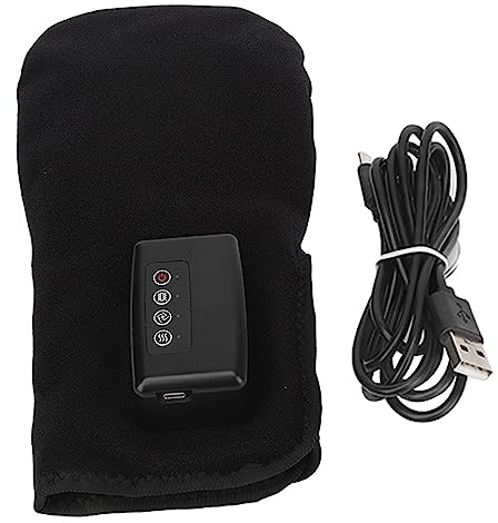 Sonew Beheiztes Handmassagegerät, 3 Modi, Heizung, Multifunktions Elektrisch USB Hand Finger Massagegerät, Kabelloses Beheizte Massagehandschuhe für Karpaltunnel