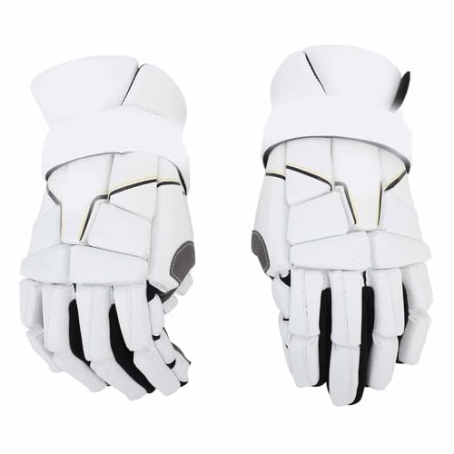 Segrehy Herren Lacrosse Handschuhe Flexible Eishockey Handschuhe Starker Griff Atmungsaktiv Schweiß Wicking belüftetes Palm