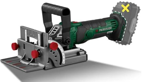 PARKSIDE® 20V Akku Flachdübelfräse PFDFA 20-Li A1, ohne Akku und Ladegerät, 6 einstellbare Frästiefen