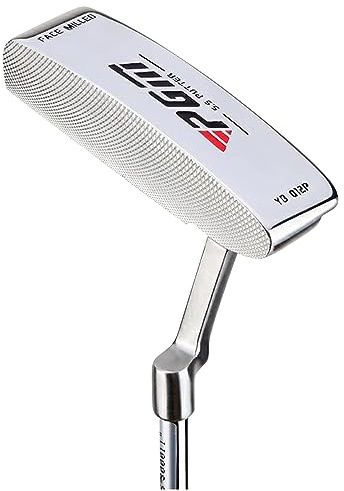 PGM Golfschläger-Putter – Herren Linkshänder – 950er Stahlschaft mit Edelstahlkopf – Silber – Für einfache Flop Shots