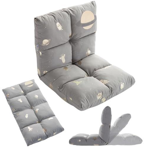 howa 2 in 1 Kindersessel + Kinderliege - Lehne 3 Fach verstellbar Space 86021