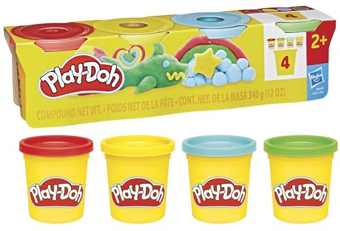Play-Doh 4er-Pack Klassische Farben à 85 g