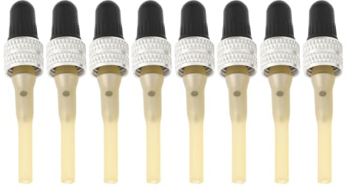 VGOL 8 Sets Ventileinsatz-Gummischlauchkappen Kompatibel mit Dunlop Kompatibel mit Woods Bike-Schlauchreparatur